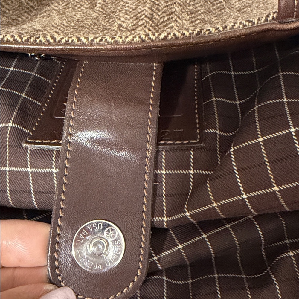 Coach vintage 6127 πΊπΈ Brown Tote Bag β€οΈβ€οΈβ€οΈπ - Picture 8 of 16